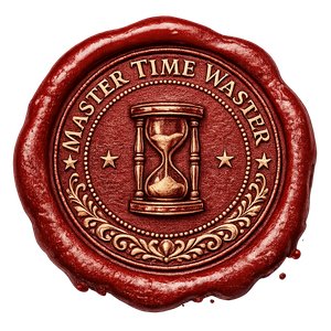 Master Time Waster seal
